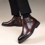 bottes cuir vache homme – style business