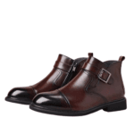 bottes cuir vache homme – style business