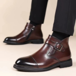 bottes cuir vache homme – style business