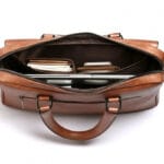 mallette en cuir pour homme – bandoulière réglable