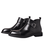 bottes cuir vache homme – style business