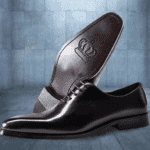Semelle en caoutchouc des Oxfords en cuir, offrant confort et adhérence