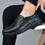 mocassins cuir homme Maroc – cuir souple et semelle légère