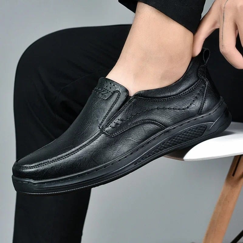 Mocassins cuir homme mocassins cuir homme Maroc – cuir souple et semelle légère