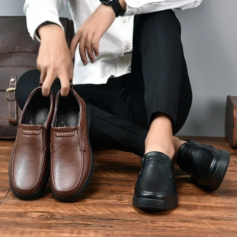 Mocassins cuir homme mocassins cuir homme Maroc – cuir souple et semelle légère