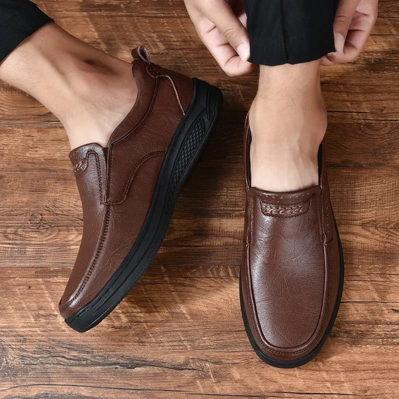 Mocassins cuir homme mocassins cuir homme Maroc – cuir souple et semelle légère