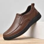 mocassins cuir homme Maroc – cuir souple et semelle légère