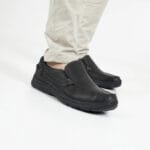 mocassin en cuir pour homme